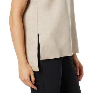 Vince® Camuto Sleeveless Mock Neck Blouse